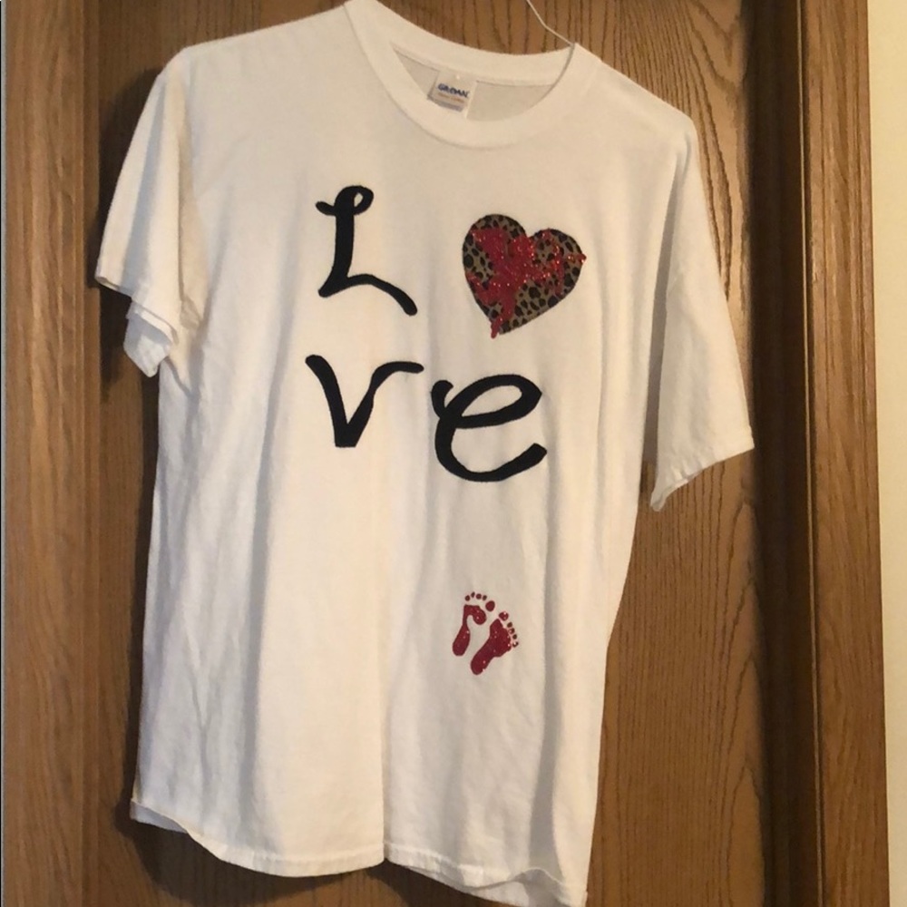 Embroidery pregnancy announcement